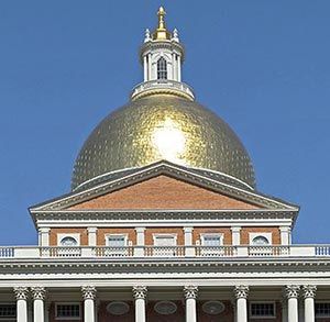 Image of Massachusetts State House.